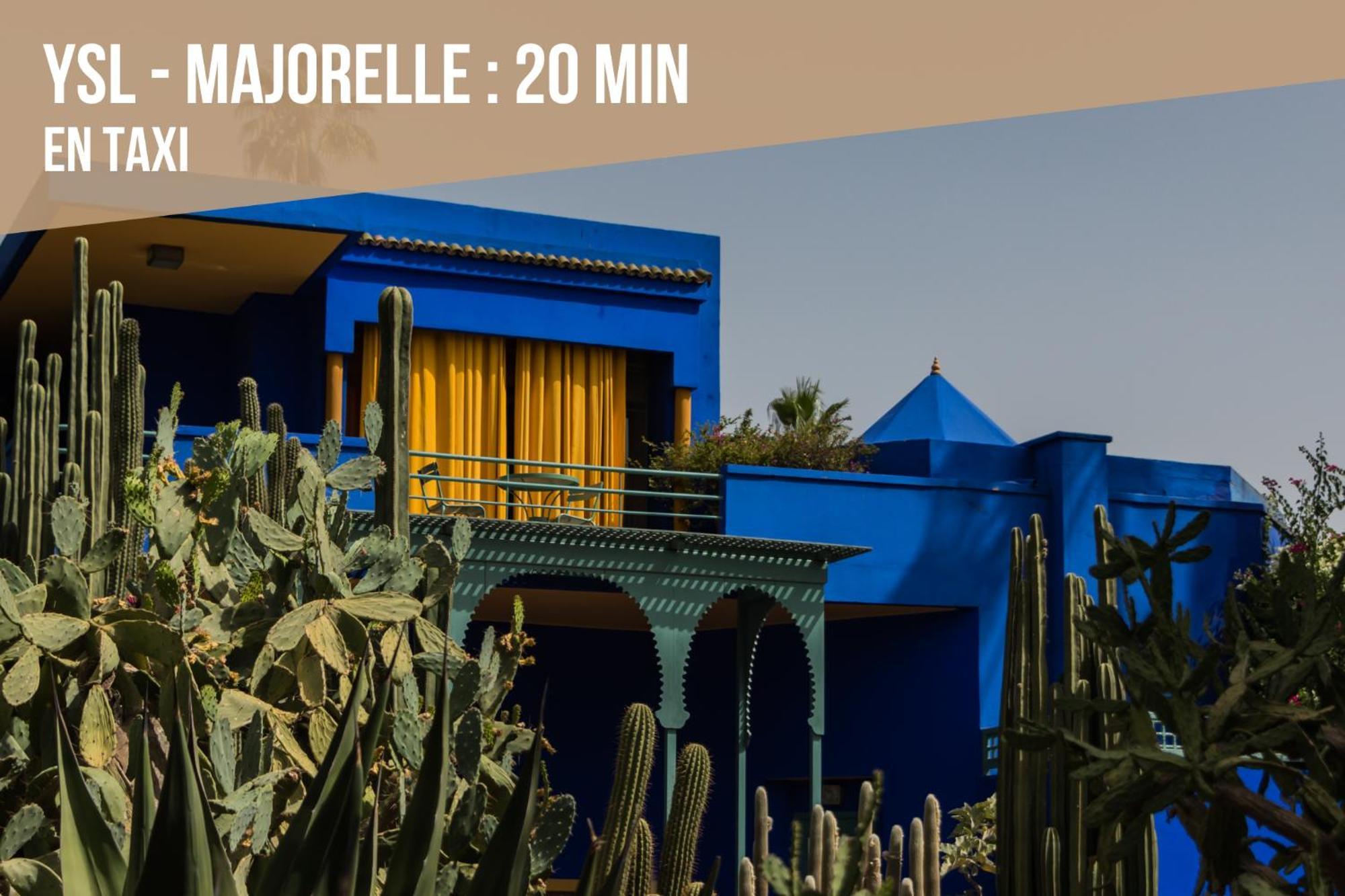 Magnifique Appartement Moderne De 2 Chambres Avec Piscine A 10 Min Du Centre De Marrakech Marrakesh Exterior photo