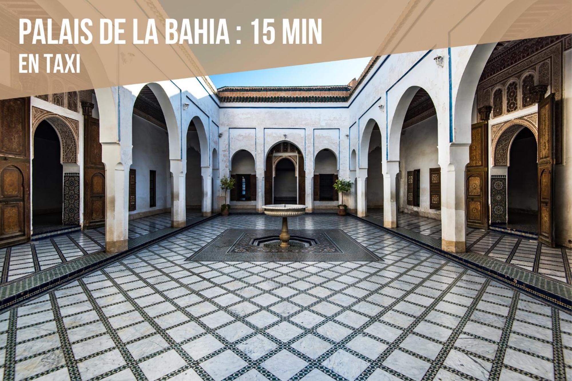 Magnifique Appartement Moderne De 2 Chambres Avec Piscine A 10 Min Du Centre De Marrakech Marrakesh Exterior photo